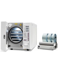 Autoclave per Sterilizzazione Strumenti Rapida con Display Digitale 12 lt.
